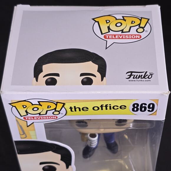 Funko Pop! Vinyl: The Office - Michael Scott #869 Box In Good To Fair Condition - Picture 5 of 8